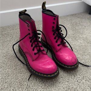 Hot Pink Dr Marten Boots